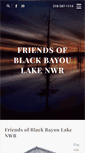 Mobile Screenshot of friendsofblackbayou.org